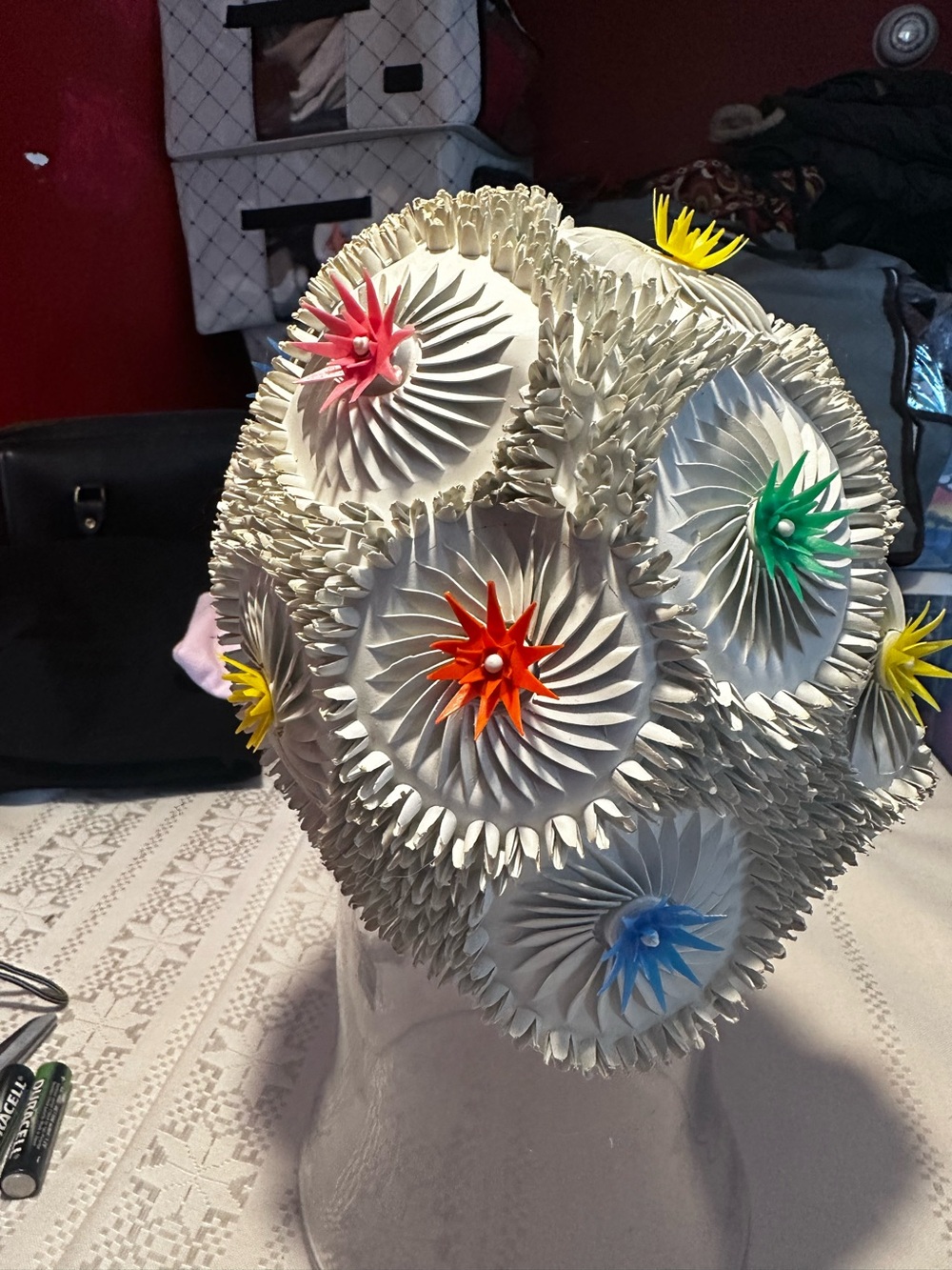 MCM 70s Spiky Flower Swim Cap – Fashy 414A – Avant-Garde Kitsch